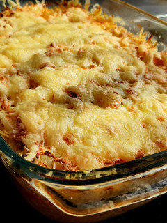 Darált hússal rakott cukkini recept fotója