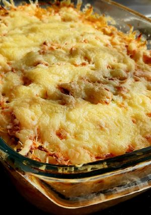 Darált hússal rakott cukkini recept fotója