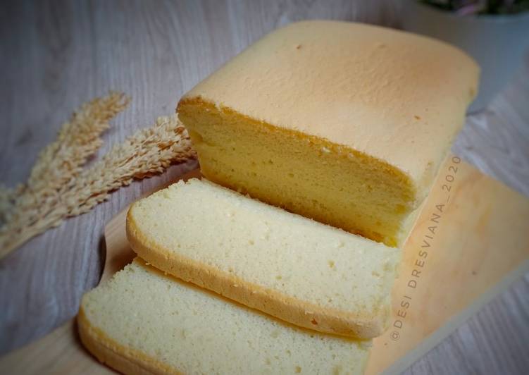 Resep Taiwanese &#34;Cheese&#34; Castella Cake(Pillow Cake) Versi Ekonomis🤭 yang Lezat Sekali