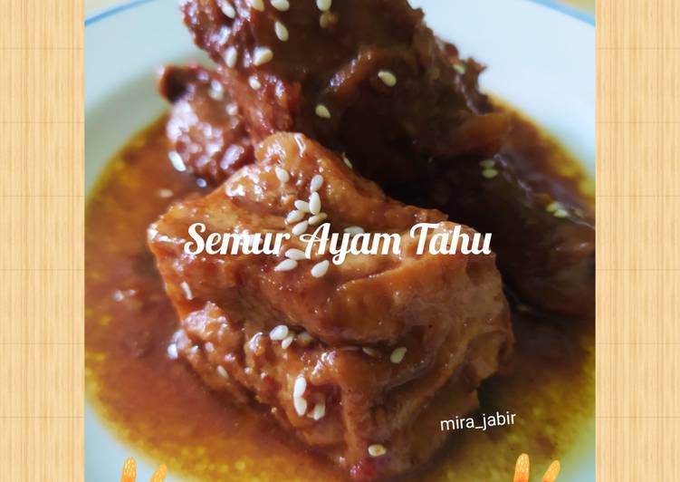 @IDE Resep Semur Ayam Tahu #28 ide masakan sehari hari