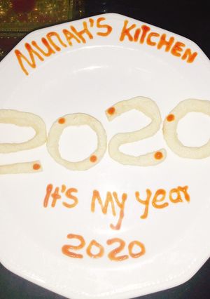 A picture of Fried yam 2020.