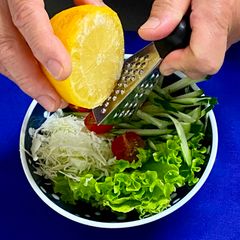 What do you do with leftover half lemon? A picture of What do you do with leftover half lemon?.
