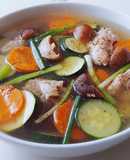 Canh BÍ NGÒI nấu mọc