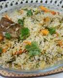 Simple And Delicious Veg Hyderabadi Biryani In Microwave
