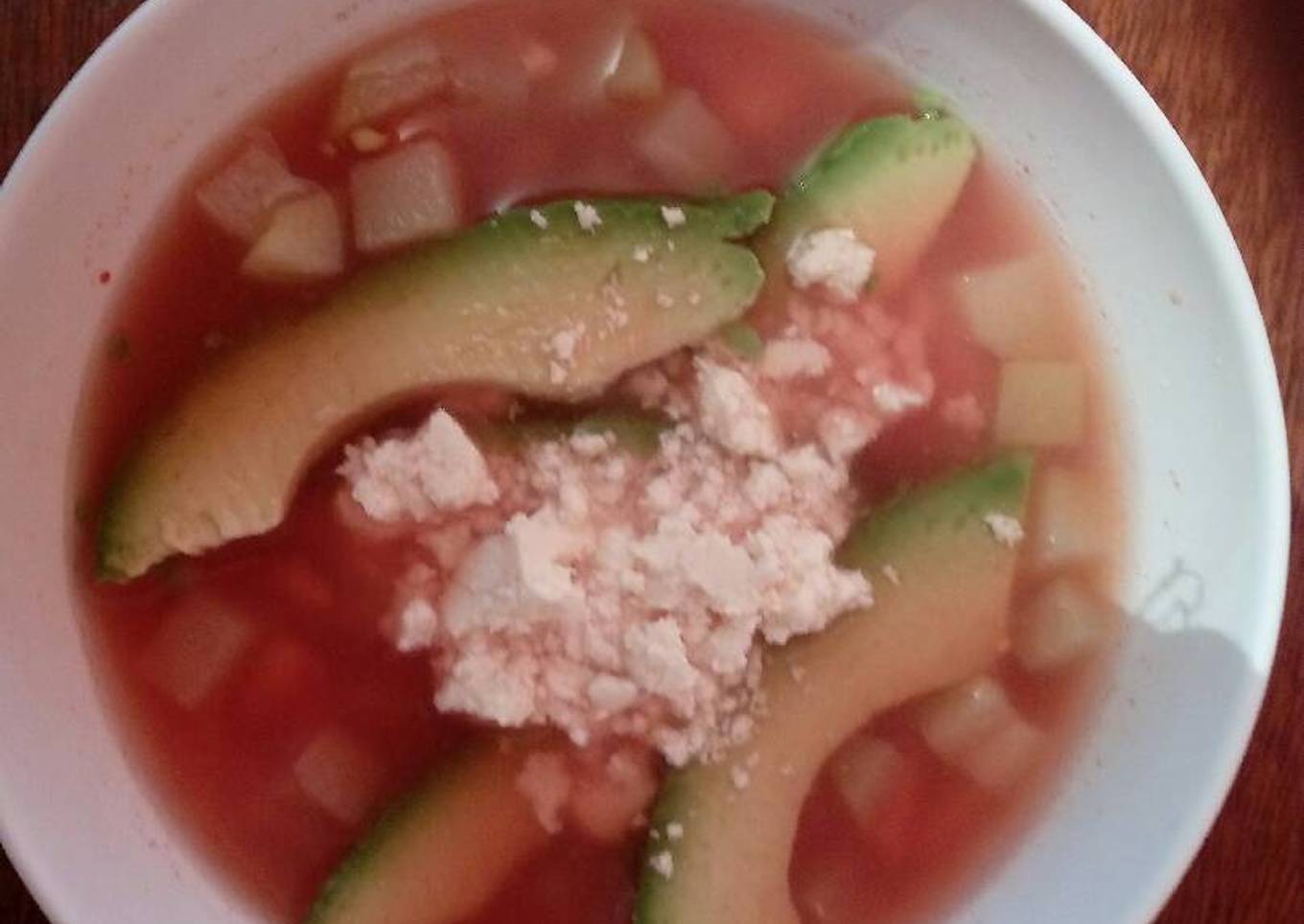 Sopa de verdura ligera y rápida