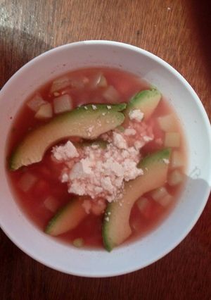 Una foto de Sopa de verdura ligera y rápida