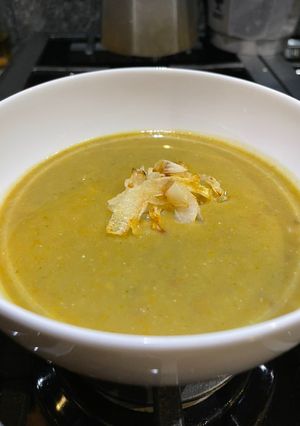 Una foto de 🍲 Sopa Dhal😋🤩