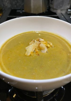 Una foto de 🍲 Sopa Dhal😋🤩