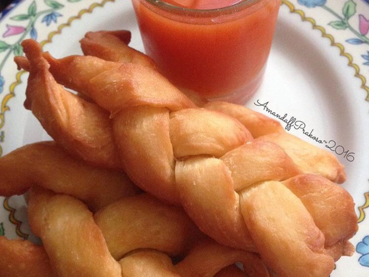 Resep Donat Kepang Anti Gagal