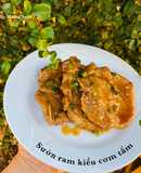 Sườn ram kiểu cơm tấm