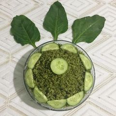 A picture of Spinach Rice.