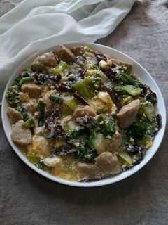 Foto resep Cah Pokcoy Jamur Kuping dan Bakso