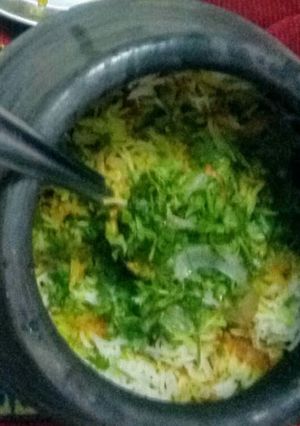 A picture of Handi Biryani.