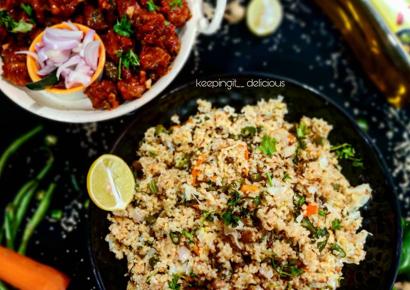 Healthy Dalia pulao