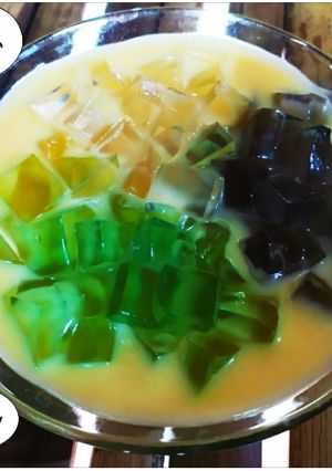 Foto resep NUTRIJEL KUAH CUSTARD (KAMI DISINI MENYEBUTNYA JELLY-JELLY)