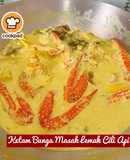 👩‍🍳Ketam Bunga Masak Lemak Cili Api