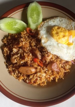 Foto resep Nasi goreng ala abang² penjual