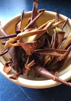 Almahéj chips recept fotója