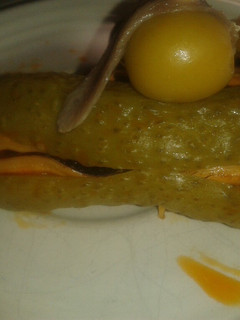Una foto de Pincho de pepinillo