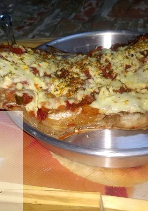 Una foto de Boga a la pizza🐟🍕 al horno 👩‍🍳❤️