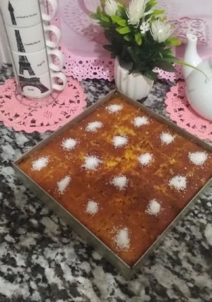 صورة لوصفة بسبوسة البرتقال
