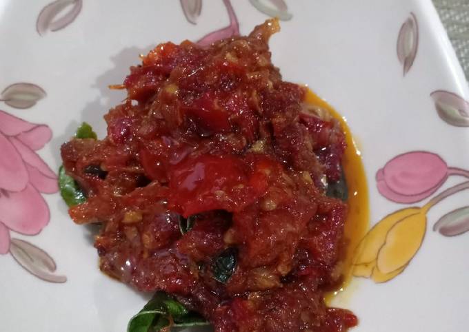 Sambel Manis Gurih Ayam Bakar