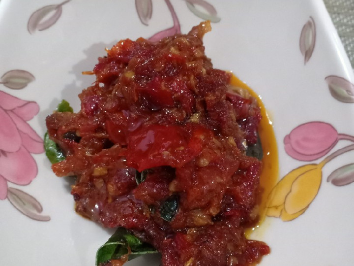 Resep Sambel Manis Gurih Ayam Bakar Anti Gagal