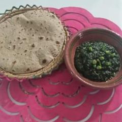 A picture of Sarson ka saag.