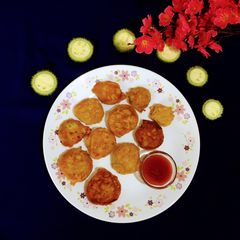 A picture of Spine Gourd Fritters.