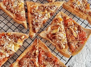 Foto resep Pizza Roti Gandum