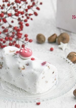 Une photo de Nougat glacé végéta*ien
