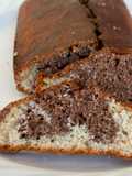 Plumcake bicolore al cocco e cacao (light)