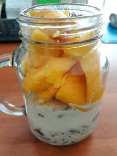 Foto resep Mango Banana Granola