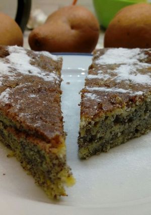 Almás-mákos pite recept fotója