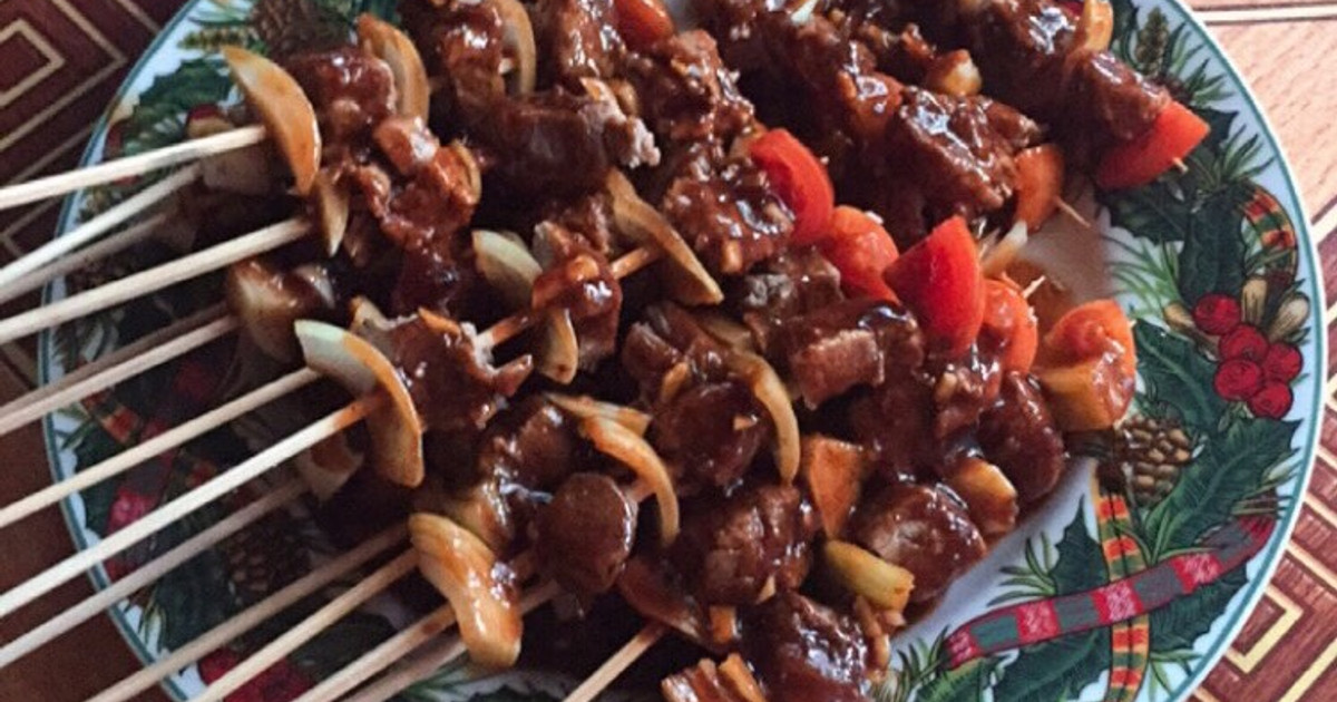 Resep Sate Sapi Barbeque oleh Endah Kartika - Cookpad