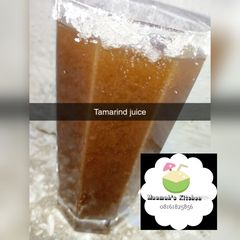 Tamarind juice A picture of Tamarind juice.