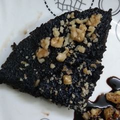 A picture of Instant Choco Walnut Brownie.