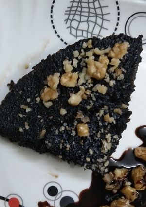 A picture of Instant Choco Walnut Brownie.