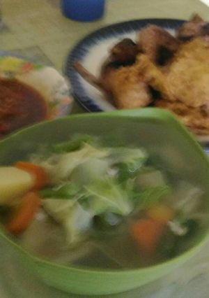 Foto resep Sup sayuran