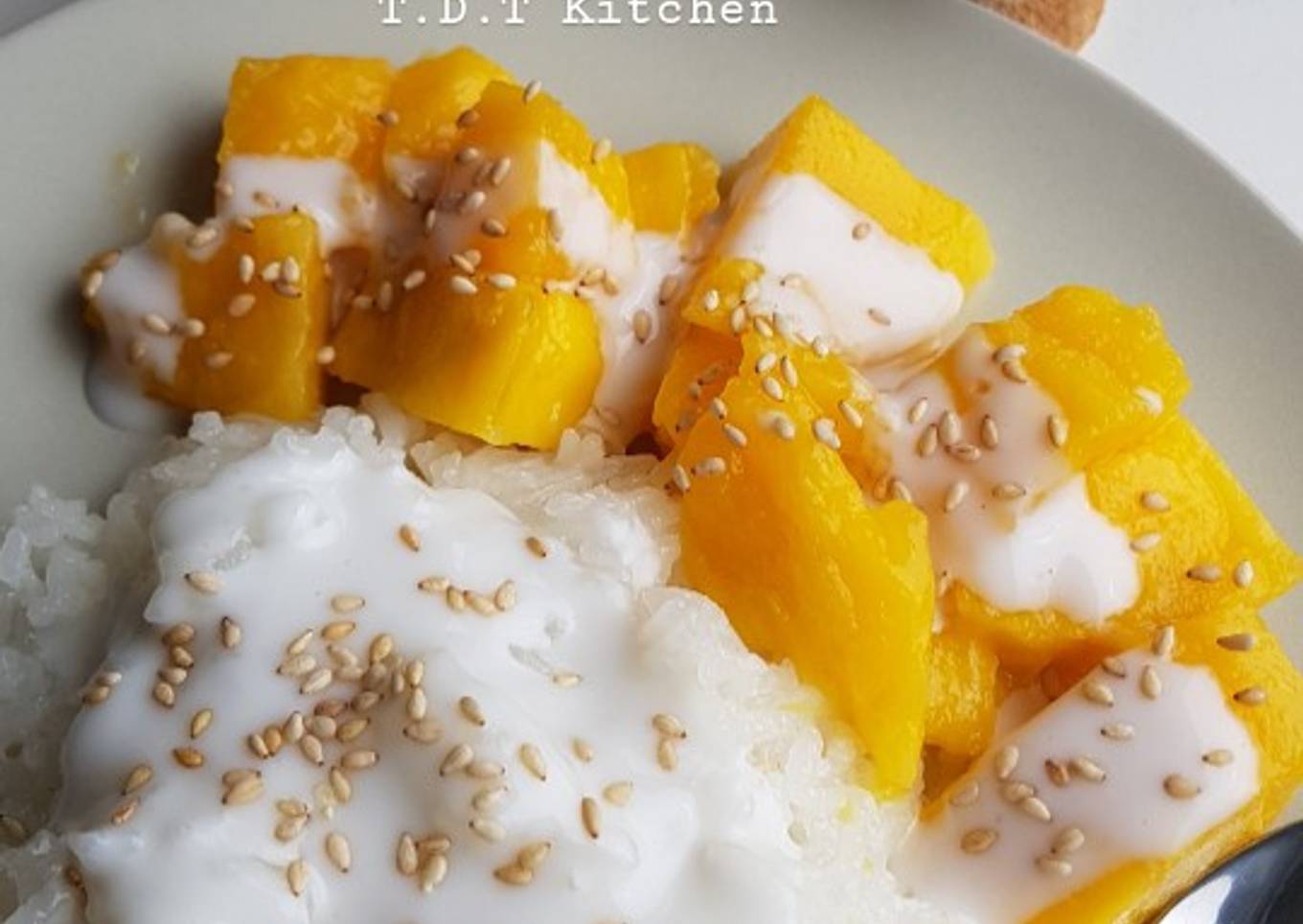 Mango sticky rice