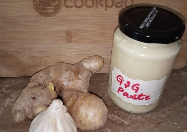 Simple Way to Prepare Homemade Ginger &amp; Garlic Paste