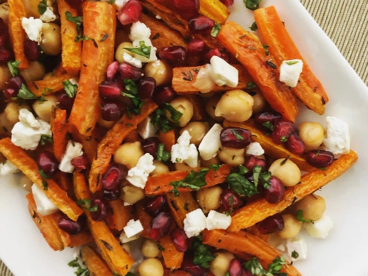 Easy Ways Prepare|Recipe} Roasted Carrot Salad with Goat Cheese Anti-Fail