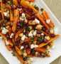 Easy Steps Make Recipes Roasted Carrot Salad with Goat Cheese the  Makes Drooling Tasty.