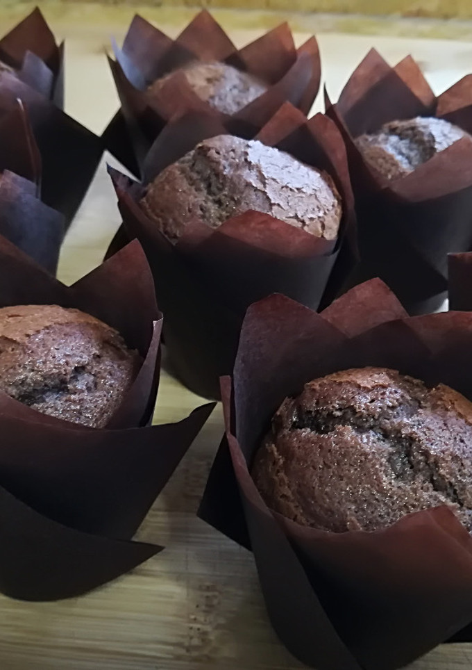 Una foto de Muffins de chocolate