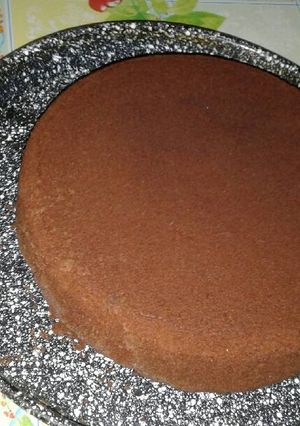 Una foto de Bizcochuelo de chocolate