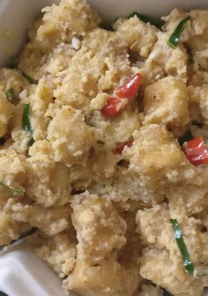 Foto resep Tahu Crispy Masak Telor Asin