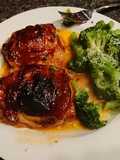 Baked BBQ Chicken Thighs