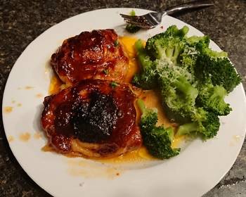 Ultimate Prepare Recipe Baked BBQ Chicken Thighs Delicious