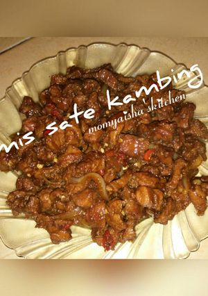 Foto resep Tumis Sate Kambing😋