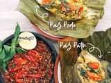 Pais iwak Patin dan iwak Peda (Sambal Limau Kuit)